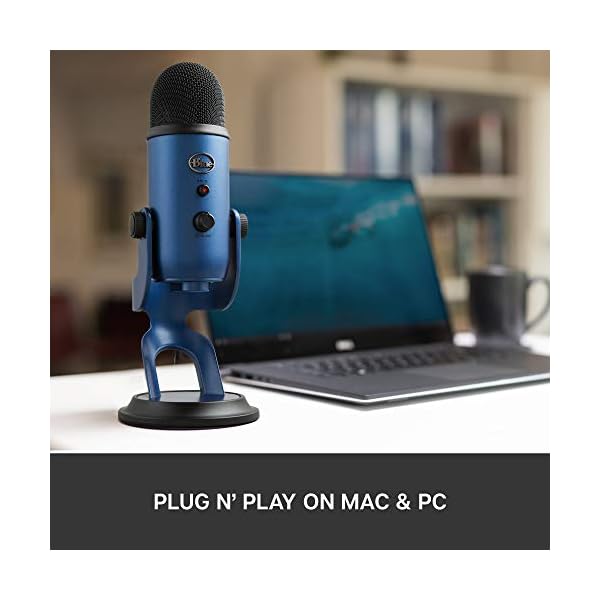Blue Yeti X Professionelles Kondensator-USB-Mikrofon, Hochauflösende Messung und Blue VO!CE Effekte, LED-Beleuchtung für… – Bild 10