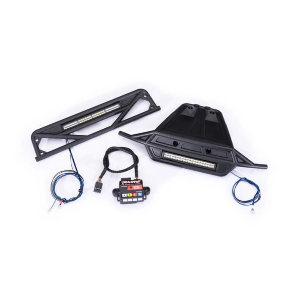 TRAXXAS X-MAXX LEDライトキット (高電圧コントローラー付き) Traxxas X-Maxx Complete LED Light Kit with #6590 HV Power