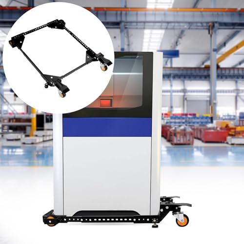 VEVOR Base Móvil Capacidad de 295,5 kg Ajustable de 304 x 304 mm a 914 x 914 mm, Soporte de Base Móvil Universal Resistente con Ruedas Giratorias para Equipos de Carpintería, Muebles, Máquinas - imagen 8