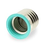 Transforma tu iluminación con este adaptador E27 a E40, [versatilidad] para usar diversas bombillas (genérico a cerámico) y [facilidad de uso].