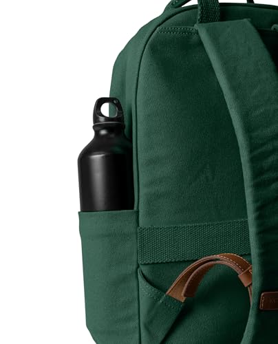 Image of DailyObjects Field Daypack Casual backpack fits upto 14 inch inch laptop with Luggage Sleeve| Unisex Travel Backpack | Made of Durable Canvas Material | Zippered Compartments with Pockets