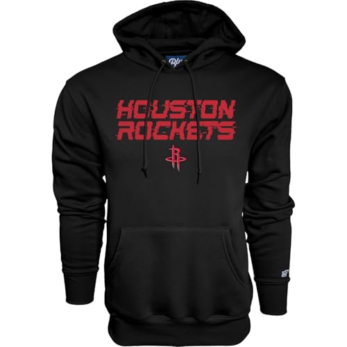 Blue 84 Houston Rockets NBA Officially Licensed Hooded Sweatshirt Classic, Alternate Color, Large