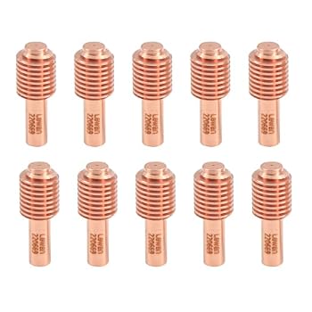CZlewan 10Pcs 220669 Electrodes for Hypertherm PMX 45 T45V/M | Plasma Cutting Torch Consumables
