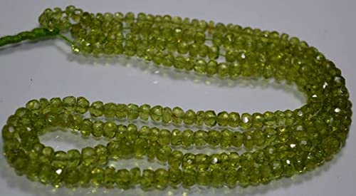 Peridot naturel facetté pour créer un bracelet bohème chic et élégant