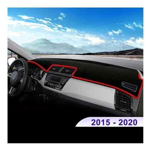 Couverture tableau bord Skoda Fabia 3 pour un confort de conduite estival