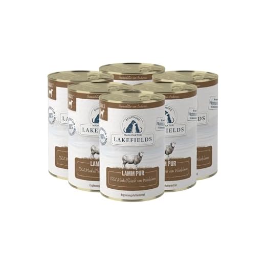 Lakefields Premium Lamm Hundefutter 400g