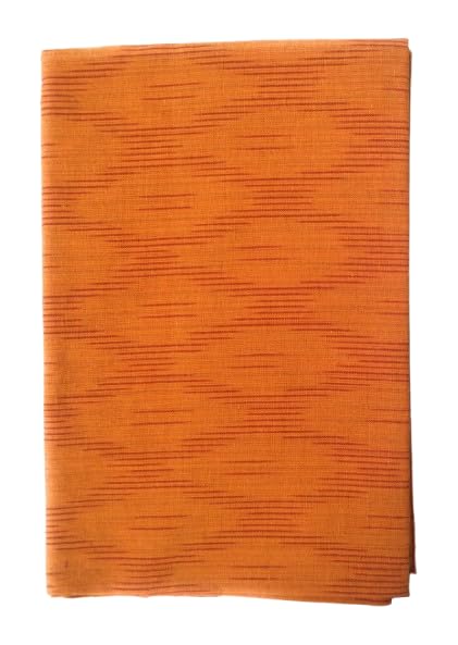 Image of Cotton Pochampally ikat unstitched blouse, Kurthi, long frock fabric material for women (1 meter, 2 meters & 3 meters)