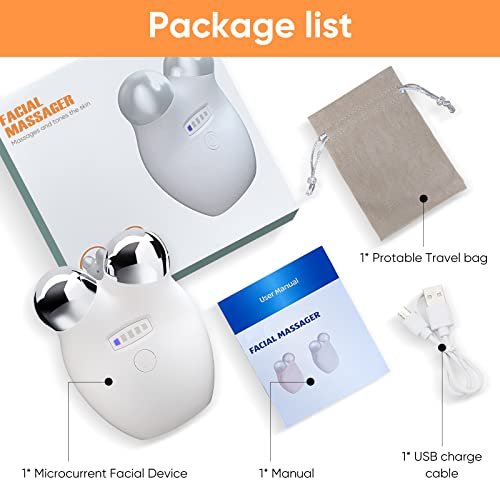 Microcurrent Facial Device, Intelligent Microsculpt Device For Face, Double Chin Reducer Machine, Anti-Aging, Face Lifting And Skin Tightening, Usb Mini Rechargeable Face Sculpting Tool #TOP7