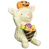 丸和貿易 デザイン小物 ヒツジ 4.1×5.3×4.7cm ノーティー ハロウィンナイト 4007842-04