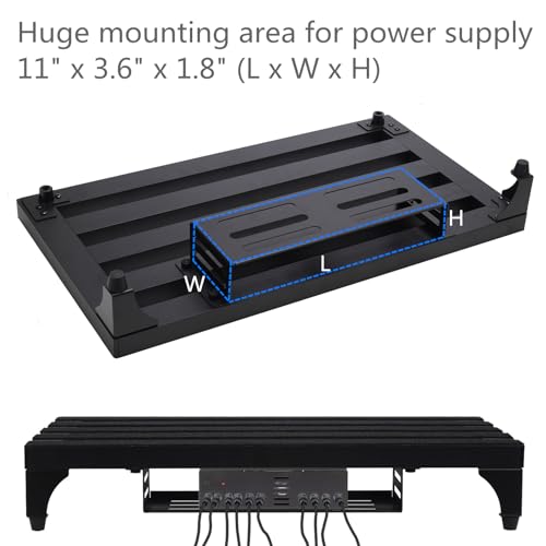 Professional Guitar Pedalboard with Case