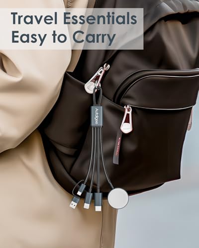 Image of Travel Essentials for Apple Watch Charger,3 in 2 Short Charging Cable-22cm