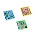 Toddmomy 3Pcs Enfants Labyrinthe Jouets en Bois Puzzle Tige Activité Labyrinthe Casse-Tête Planche Déquilibre Main Oeil Coordination Jouet Voyage Jouet pour Les Tout-Petits Nourrissons
