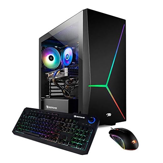 iBUYPOWER Gaming PC Computer Desktop 1000iV2 (Intel i7-10700F 2.9GHz, NVIDIA GeForce RTX 2060 6GB, 16GB DDR4 RAM, 480GB SSD, 2TB HDD, WiFi Ready, Windows 10 Home)