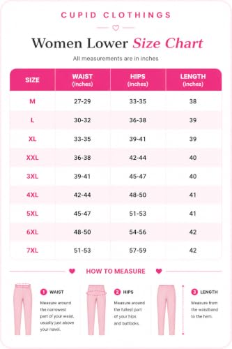 Image of CUPID Women Smart Slim Fit Easy Wash Cotton Cargo Pants