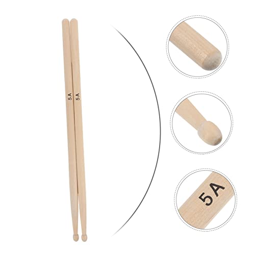 Baquetas de Maple para batería tamaño 5A beige miniatura 7