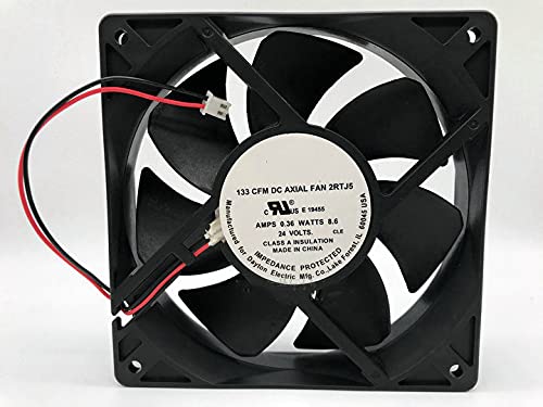 2RTJ5 133CFM DC AXIAL 24V 0.36A 12025 Cooling Fan