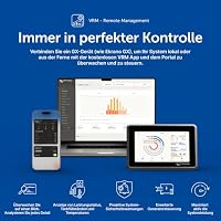 Victron Energy MultiPlus Reiner Sinus Wechselrichter 50 Amp Batterie Ladegerät, Spannungswandler, Transferschalter Inverter Kompakt, 2000VA 24-Volt 230V – Ansicht 6