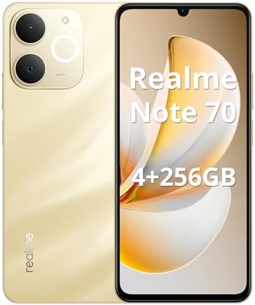 Realme Note 70 Smartphone 4GB RAM 256GB ROM T...