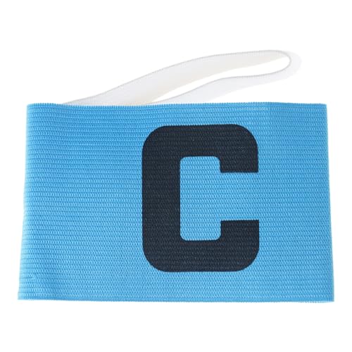 サッカーフットボールキャプテン腕章調節可能な弾性スポーツゲームリーダー永続的な調節可能なスポーツキャプテン