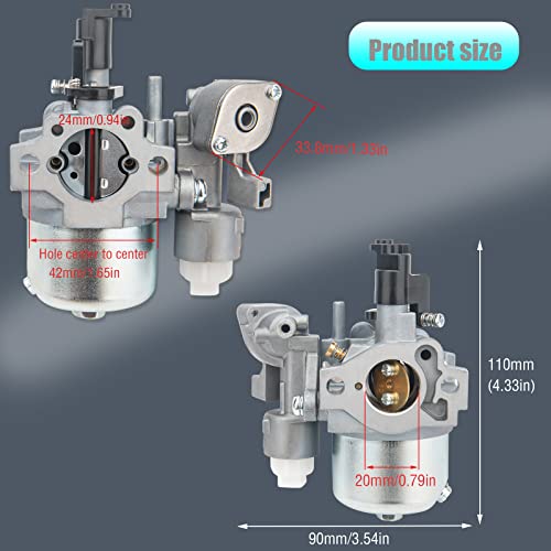 TOPEMAI Carburatore EX17 per Subaru Robin 6.0HP