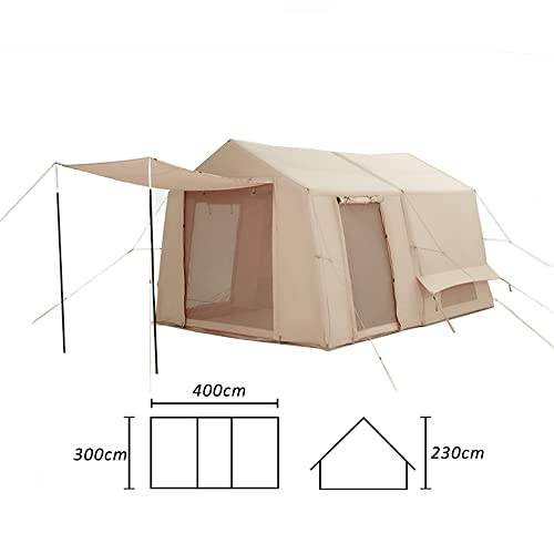 Carpa inflable para camping 12m2 resistente y fácil armado miniatura 2
