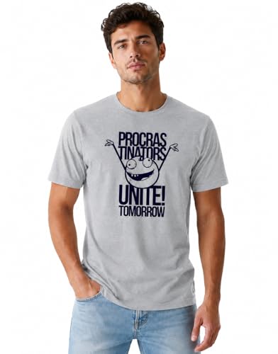 Image of Vastrio Unisex Procrastinators Unite Graphic Regular Fit Cotton T-Shirt