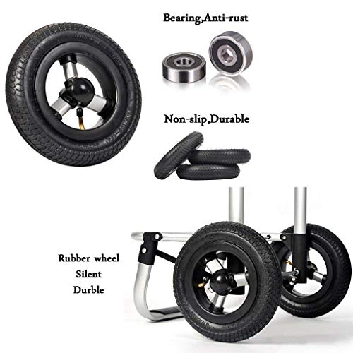 IGOSAIT Einkaufstrolley zum Bergsteigen, 48 x 39 x 100 cm – Bild 5