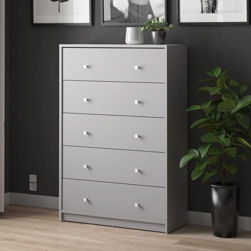 DWIL Matte Finish Furniture Paint - 5 Oz Wood Paint for Cabinets, Doors, Tables, and Dressers Refinishing - Water-Based, Non-Toxic & Odorless, Easy to Apply(Light Grey)-Trial Pack