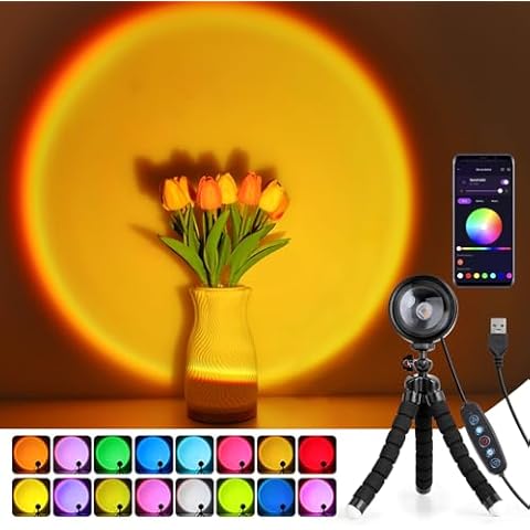 Kimimara Multicolor Sunset Lamp Projector Cover