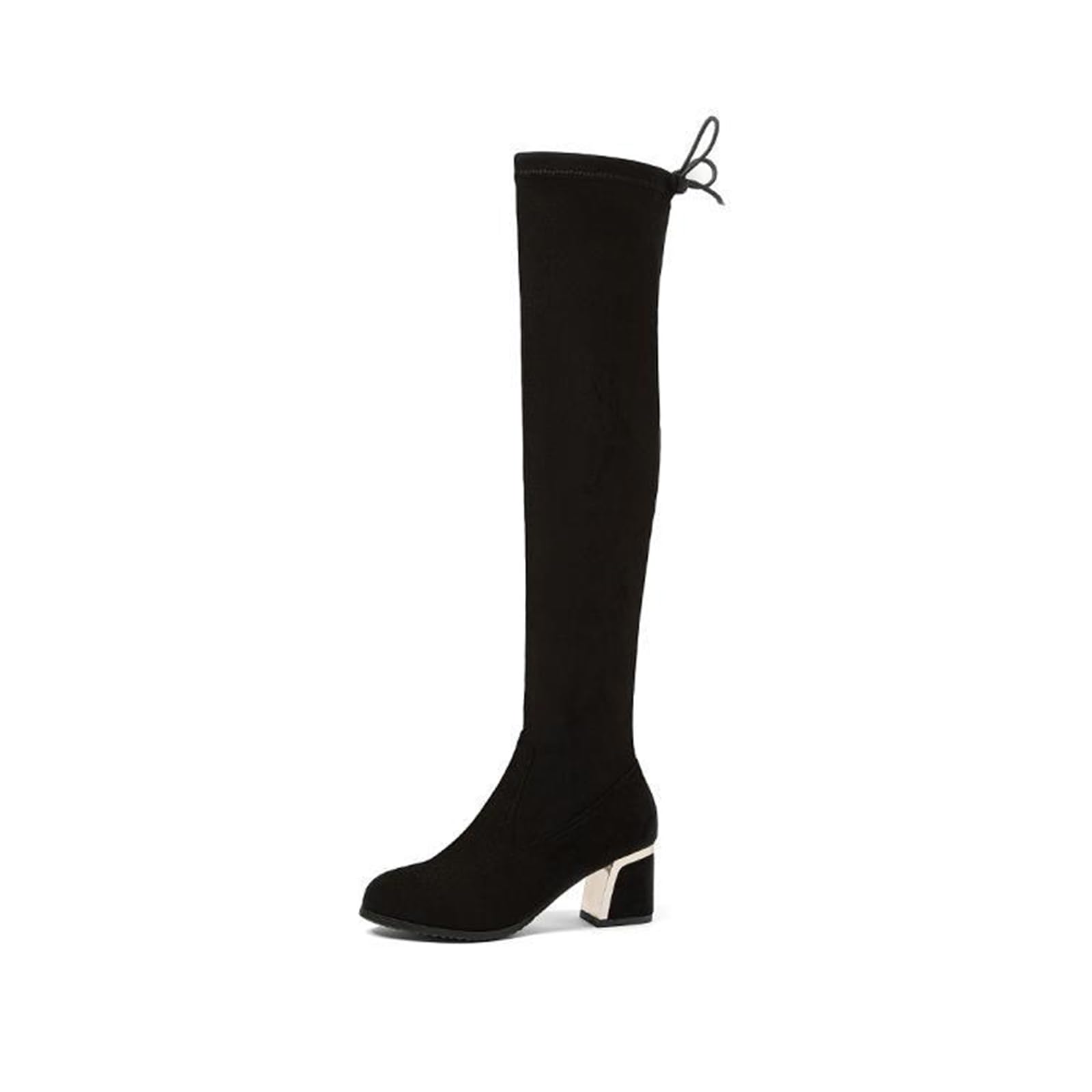 Bottes élégantes pour boîte de nuit à talons de 6cm de hauteur - 8