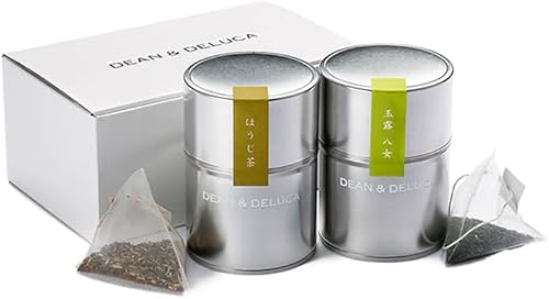 （03:30時点） DEAN & DELUCA(ディーンアンドデルーカ) 玉露八女･ほうじ茶詰め合わせ 2種ギフト 日本茶 ティーバッグ 各種10pcs