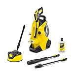 Kärcher K 4 Power Control Flex Home Pressure Washer, Pressure: max. 130 bar, Flow Rate: 420 l/h, Area: 30 m²/h, Water Filter, Weight: 11.5 kg, Dirt Blaster, Spray Lance, incl. Home Kit