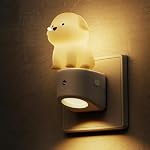 LOHAS-LED – LOHAS-LED Nachtlicht Steckdose, 3D Welpen Nachtlicht mit Däm