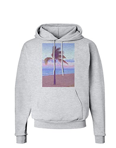 TOOLOUD Palm Tree Beach Filter Hoodie Sweatshirt Hooded Pullover Pockets