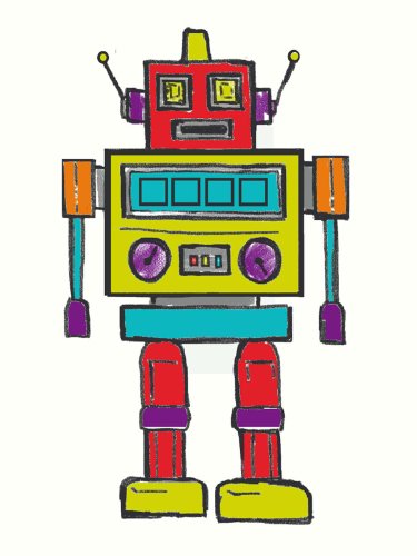 Image of Arthouse Robots LED Canvas