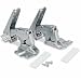 Türscharnier Set kompatibel mit Bosch Siemens 481147 Flachscharnier für Electrolux AEG 4071314258 für Kühlschrank Gefrierschrank für Miele 5546050