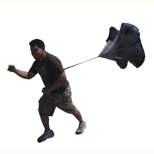 Amber Athletic Gear Agility Chute Speed - Pistola de Salida para Atletismo, Color Negro, Talla 40 Pulgadas Cover