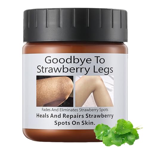 ARCHIDATE Strawberry Leg Cream, Rough and Bumpy Skin Cream, Fade Strawberry Spots, Nourish &