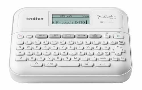 Brother PT-D410 imprimante étiquette USB avec ruban 18mm