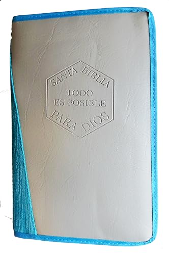 Biblia RV 1960 étui bleu renforcé pour transporter vos notes