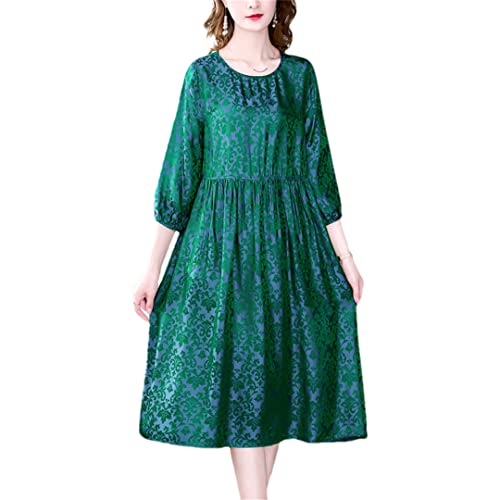 Robe de plage en soie anti-chaleur fluide floral XL EN8