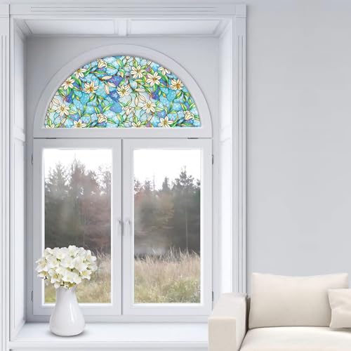 Vinilo decorativo para ventana arqueada 41 pulgadas diámetro miniatura 3