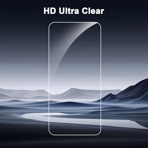 SIBEITU 3 Pack for iPhone 15 Pro Screen Protector with 3 Pack Camera Lens Cover Protector Accessories, 6.1 Inch HD Clear 9H Hardness Tempered Glass Film, Case Friendly & Scratch Resistent