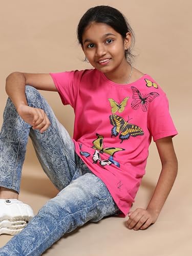 Image of Girls T-Shirt | Red Label Compact Cotton