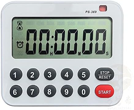 Portable Digital Screen Kitchen Timer Large Display Square Cooking Count Up Countdown Alarm Clock Tools image 3