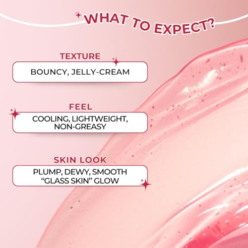 Image of Moody JellyDream Collagen Sleeping Mask for Overnight Hydration & Skin Glow | Jelly Texture Face Mask for Soft, Plump & Smooth Looking Skin | Nourishing Night Face Mask for Daily Skincare Routine