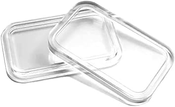 Collector - Premium Rectangular Protective Capsule 27 47 mm   Silver & Gold Bars