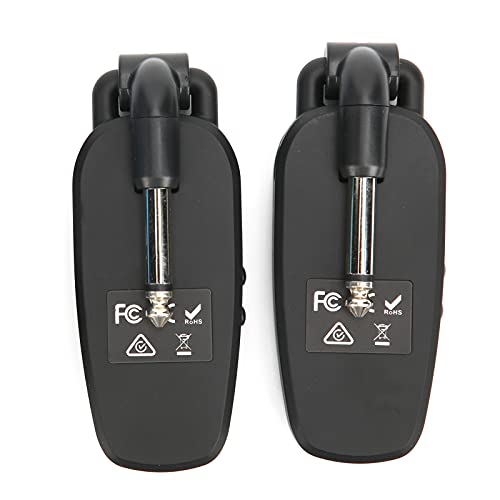 Sistema de Guitarra Sem Fio Transmissor Eletrônico Baixo Captador Amplificador Acessórios para Desem