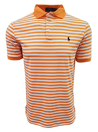 Image of Polo Ralph Lauren Mens Custom Slim Fit Interlock Polo Shirt