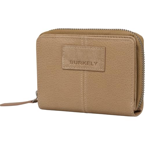 Portefeuille Soft Skylar Burkely en cuir souple naturel, l'excellence du design